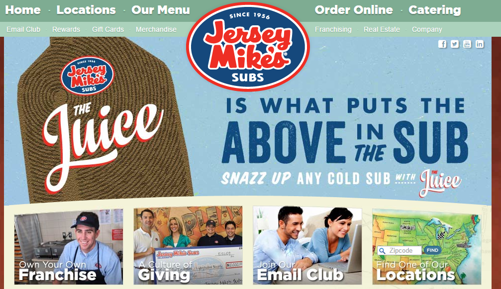 jersey mike's advertising